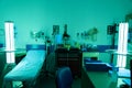 Uv disinfection in hospital area