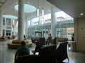 UVA Hospital reception and waiting area