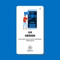 Ux Design Freelancer Designer Occupation Vector