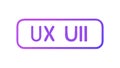 UX UII Text Label User Interface Design, vector design Generative AI Royalty Free Stock Photo