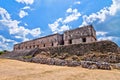 Uxmal ancient mayan city, Yucatan, Mexico Royalty Free Stock Photo