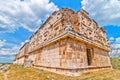 Uxmal ancient mayan city, Yucatan, Mexico Royalty Free Stock Photo