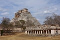 Uxmal architecture Royalty Free Stock Photo