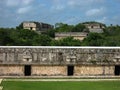 Uxmal Carved Wall Yucatan Mexico