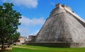 Uxmal mayan ruins Pyramide culture mexico Yucatan Royalty Free Stock Photo