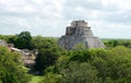 Uxmal mayan ruins Pyramide culture mexico Yucatan