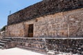 Uxmal temples in mexico Royalty Free Stock Photo