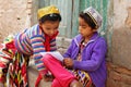Uyghur girls Royalty Free Stock Photo
