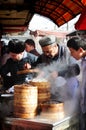 Uyghur Men at work Kashgar Royalty Free Stock Photo