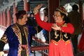 Uygur dance enthusiasts Royalty Free Stock Photo