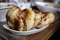 Uzbek bread from tandoor Royalty Free Stock Photo