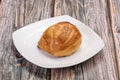 Uzbek cuisine - Samosa pastry with meat Royalty Free Stock Photo