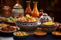 Uzbek Culinary Delights Displayed