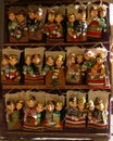 Uzbek paper puppets. Royalty Free Stock Photo