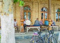 The Uzbek teahouse