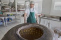 Making bread, Tashkent, Uzbekistan