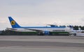 Uzbekistan Airways airplane