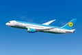 Uzbekistan Airways Boeing 787-8 Dreamliner airplane New York JFK airport