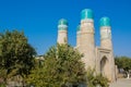 Uzbekistan beautiful city of Samarkand and Bukhara architectural monuments Royalty Free Stock Photo