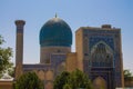 Uzbekistan beautiful city of Samarkand and Bukhara architectural monuments Royalty Free Stock Photo