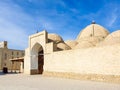 Uzbekistan, Bukhara. Central Asia. One of four trading domes Tim Abdullah Khan complex, built in 1577