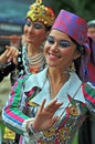 Uzbekistan Dance Group Royalty Free Stock Photo