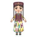 Uzbekistan. Historical clothes.