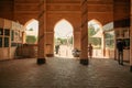 31.05.2021 Uzbekistan.Tashkent arch to the courtyard of Chorsu market