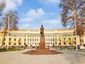 Uzbekistan, Tashkent, monument of russian poet Pushkin Alexander Sergeevich