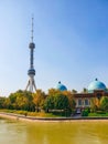 Uzbekistan, Tashkent. One of amazing places in Tashkent is shoreline of Ankhor river near Museum of memory of repression victims.