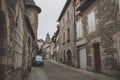 Uzerche streets, France