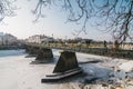 Uzhgorod pedestrian bridge