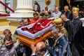 Bishop of the Mukachevo Greek Catholic Diocese Milan Shashik was buried in Uzhgorod