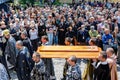 Bishop of the Mukachevo Greek Catholic Diocese Milan Shashik was buried in Uzhgorod