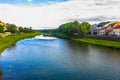 Uzhhorod Uzh River 03 Royalty Free Stock Photo