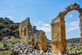 Uzuncaburc ruins,mersin turkey Royalty Free Stock Photo