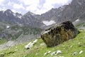 Uzunkol Karachay Cherkessia mountains Royalty Free Stock Photo