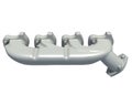 V8 Engine Exhaust Manifold 3D rendering on white background