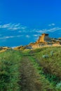 iews on a drive through the badlands. Dinosaur Provincial Park. Alberta Canada Royalty Free Stock Photo