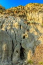 iews on a drive through the badlands. Dinosaur Provincial Park. Alberta Canada Royalty Free Stock Photo