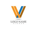 V letters business logo and symbols template icons