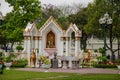 V Royal Palace in Bangkok, Thailand teak garden art