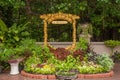 V Royal Palace in Bangkok, Thailand teak garden art