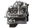 V8 Turbo Car Engine 3D rendering
