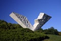 V3 Monument in Kragujevac Royalty Free Stock Photo