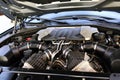 V8 twin turbo engine of new BMW M5 Concept