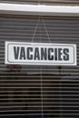 Vacancies Sign Royalty Free Stock Photo