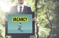 Vacancy Career Recruitment Available Job Work Concept