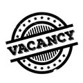 Vacancy rubber stamp