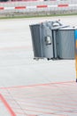 Vacant Airplane Jetway Royalty Free Stock Photo